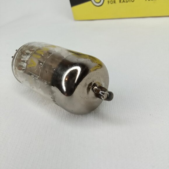 WWII Era Electronic Tube With Box Set Of 5 Sylvania Model 6GQ7 NOS NIB 1940s - Picture 6 of 16